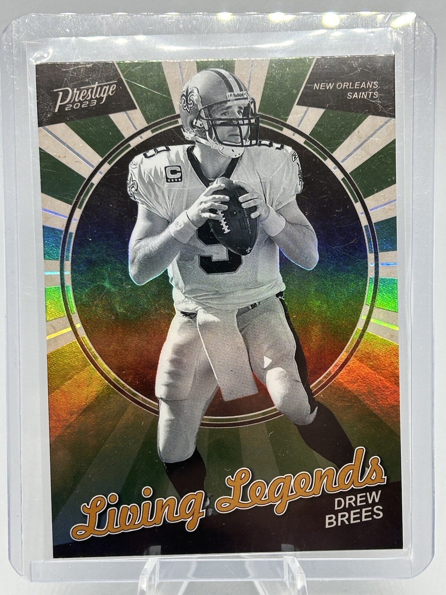 DREW BREES 2023 Panini Prestige LIVING LEGENDS #LL-16 New Orleans