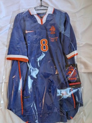 Dennis Bergkamp Jersey Uniform Netherlands National Team 1998