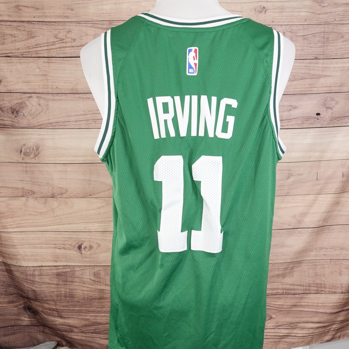BOSTON CELTICS #11 KYRIE IRVING SEWN ON BASKETBALL JERSEY 52 | eBay