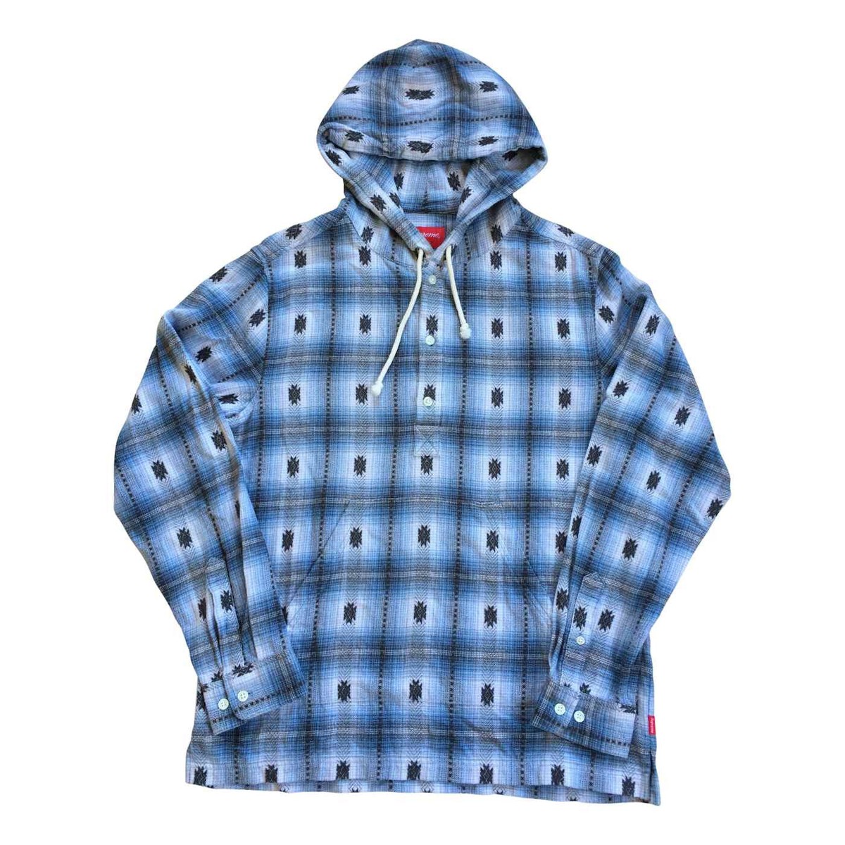 F/W 2014 Supreme Shadow Plaid Hooded Flannel | eBay