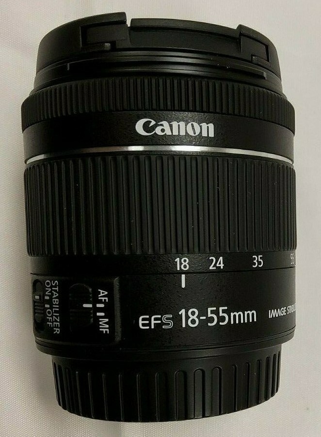 New Canon EF-S 18-55mm F4-5.6 IS STM Lens For 700D 800D 200D Rebel