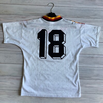 Germany 1994 - 1996 Home football shirt jersey Adidas size XS #18
