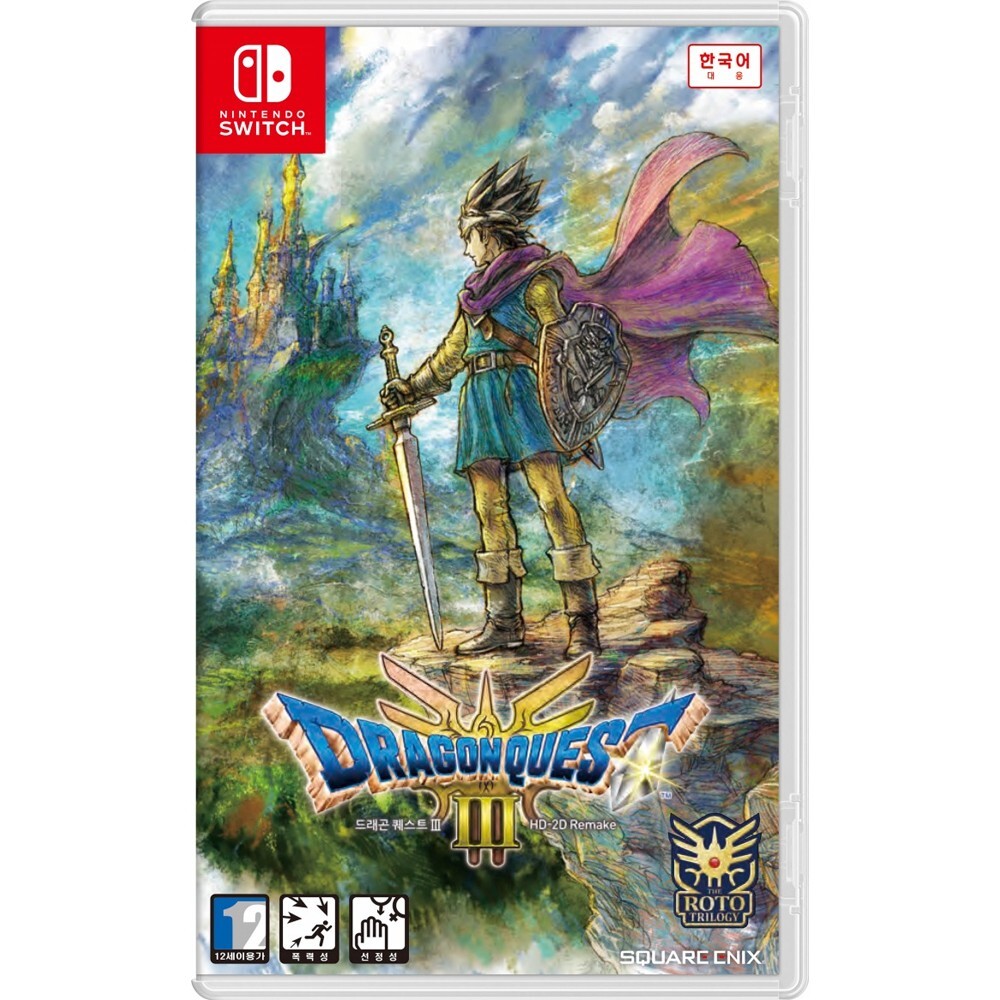 Switch Dragon Quest III HD-2D Remake Korean English Chinese Multi