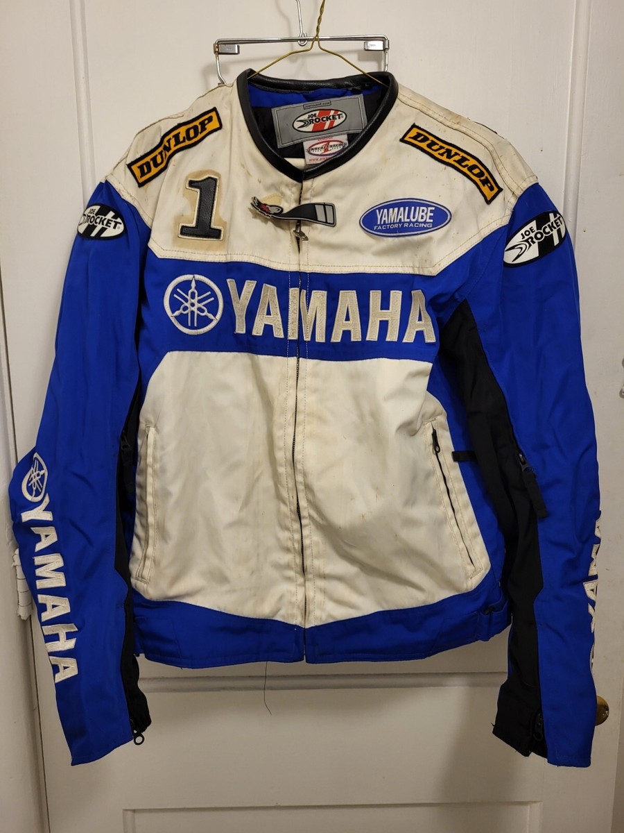 Yamaha Champion Jacket Joe Rocket Racing Motorcycle Jacket Size M