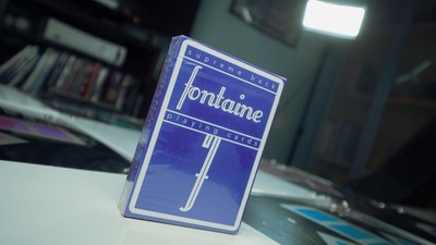 Blue Fontaine Playing Cards Deck Brand New Printed By USPCC