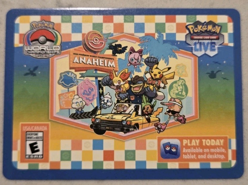 2025 Pokemon World Championship Paradise Resort SVP 225 Promo