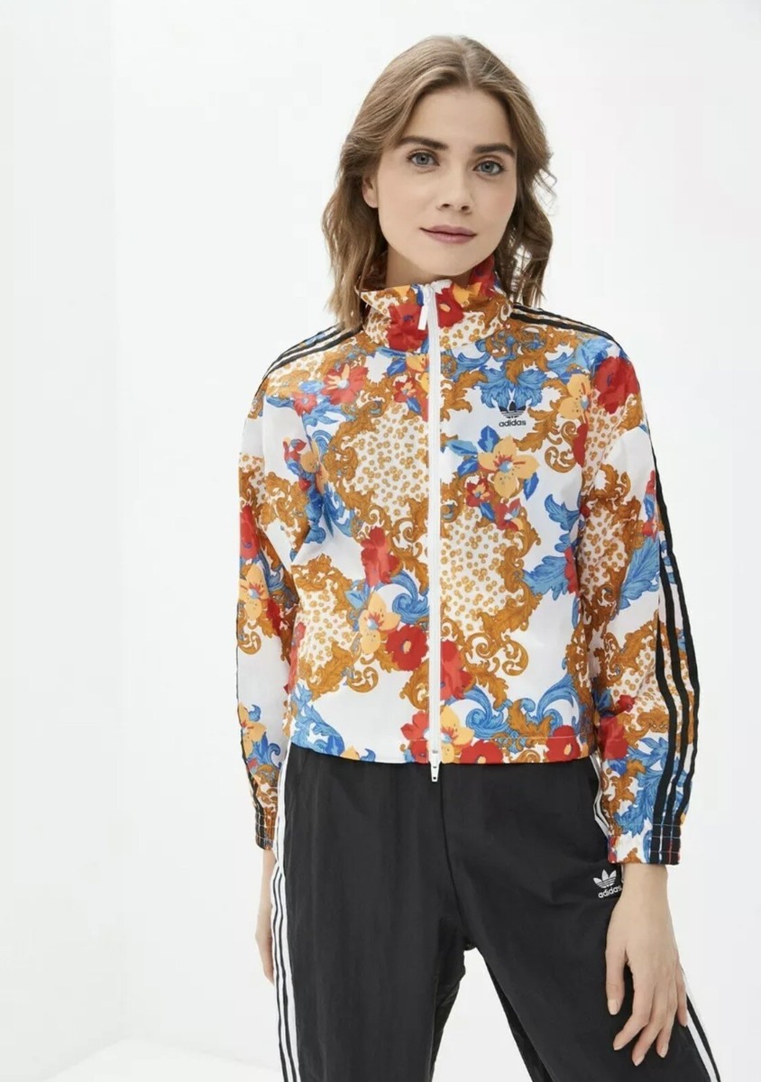 Adidas Originals x HER Studio London Track Jacket Top Floral