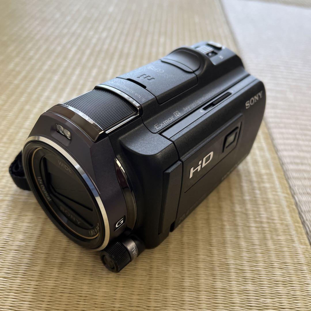 SONY HDR-PJ630V Black Handycam Video Camera 12x Optical 64GB Only