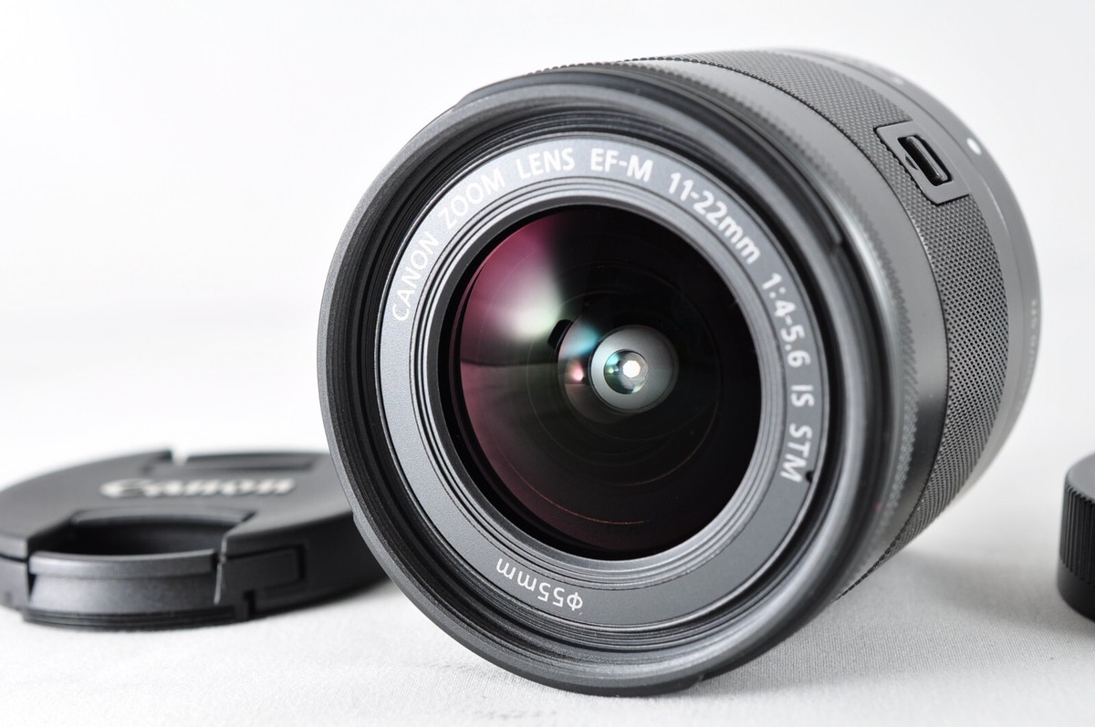 CANON EF-M 11-22mm F/4-5.6 IS STM Wide Angle Zoom Lens From Japan
