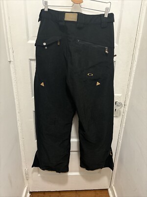 Vintage Y2K Oakley Software Corduroy Ski Snow Pants Baggy Medium