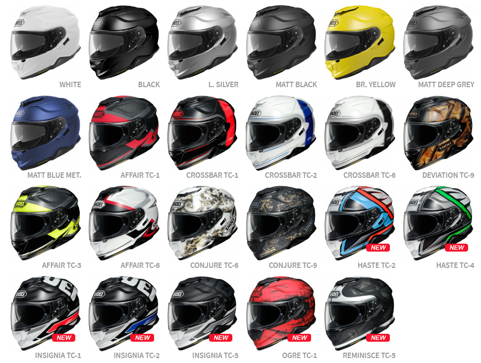 Shoei GT Air 2 Plain White Full Face motorcycle helmet size - XXL