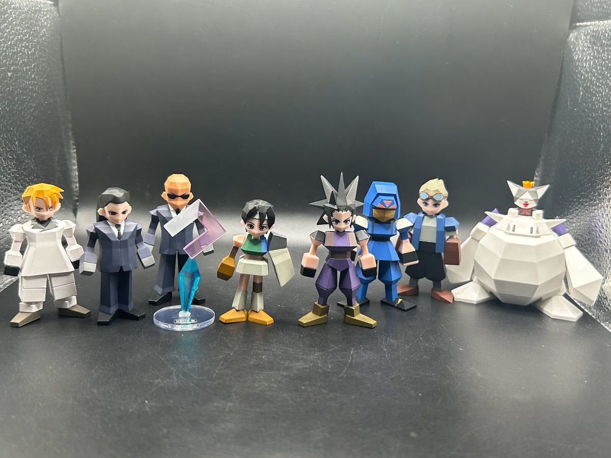 Final Fantasy VII Rebirth FF7 G prize Kuji Mini Figure Complete 8
