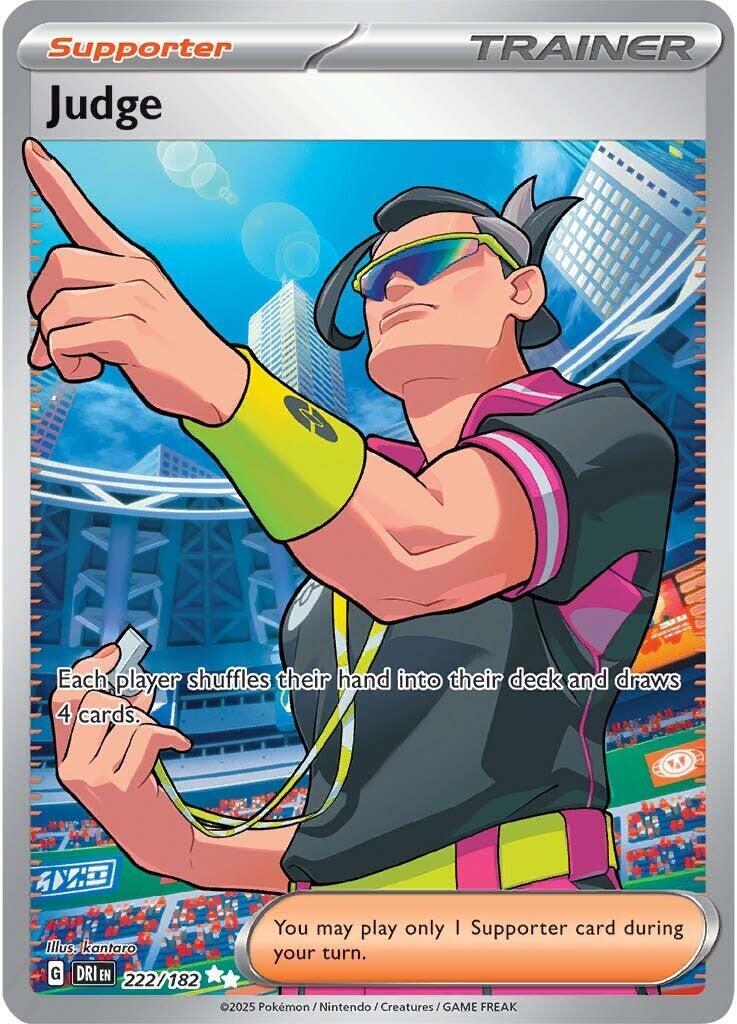 Judge 222/182 Sv10: Destined Rivals Holo for sale online | eBay