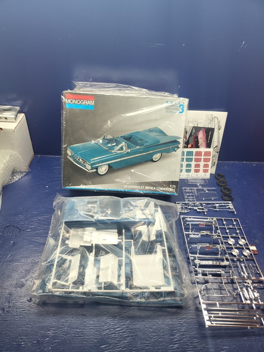 NEW MONOGRAM 1959 Chevrolet Impala Convertible Lowrider Ragtop 1