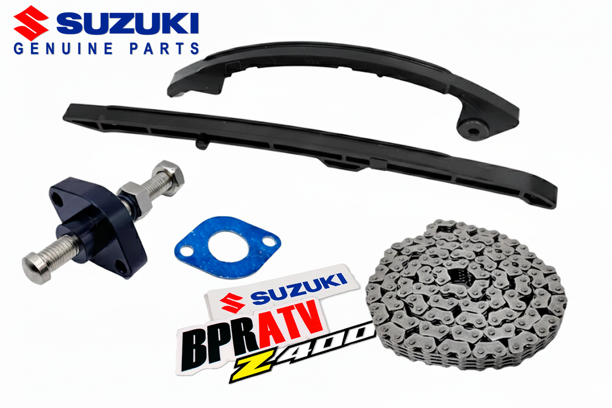 Suzuki LTZ400 Genuine OEM Cam Chain Guides Chain Tensioner Heavy