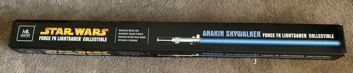 Star Wars Master Replicas Anakin Skywalker Force FX Lightsaber