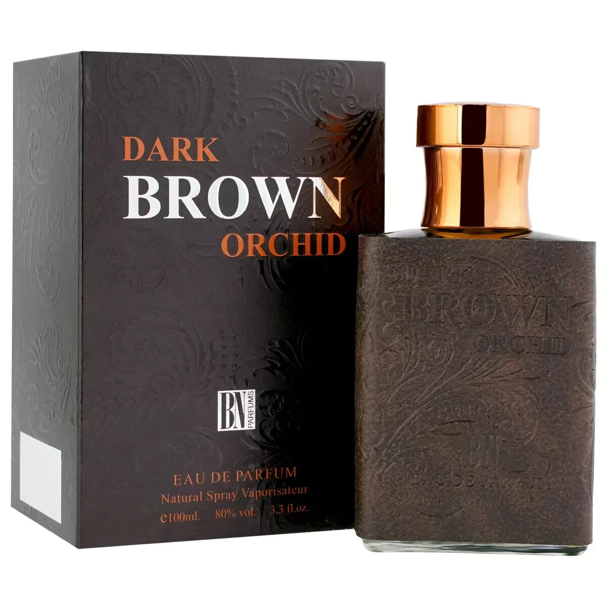 BN Parfums Dark Brown Orchid Men 100ml 3.4oz Lasting Eau De