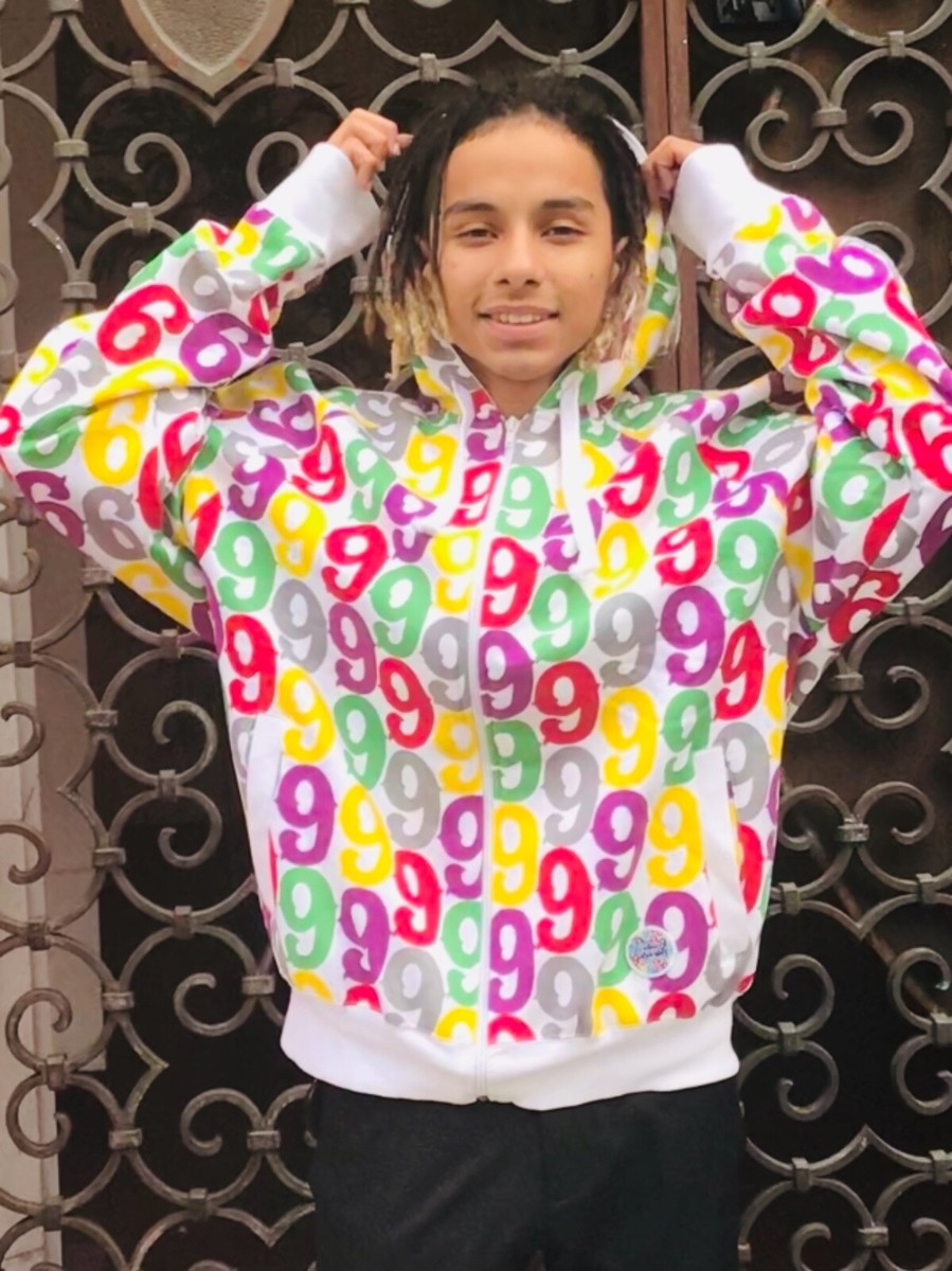 Men's Gino Green Global White/Multicolor Hoodie | eBay