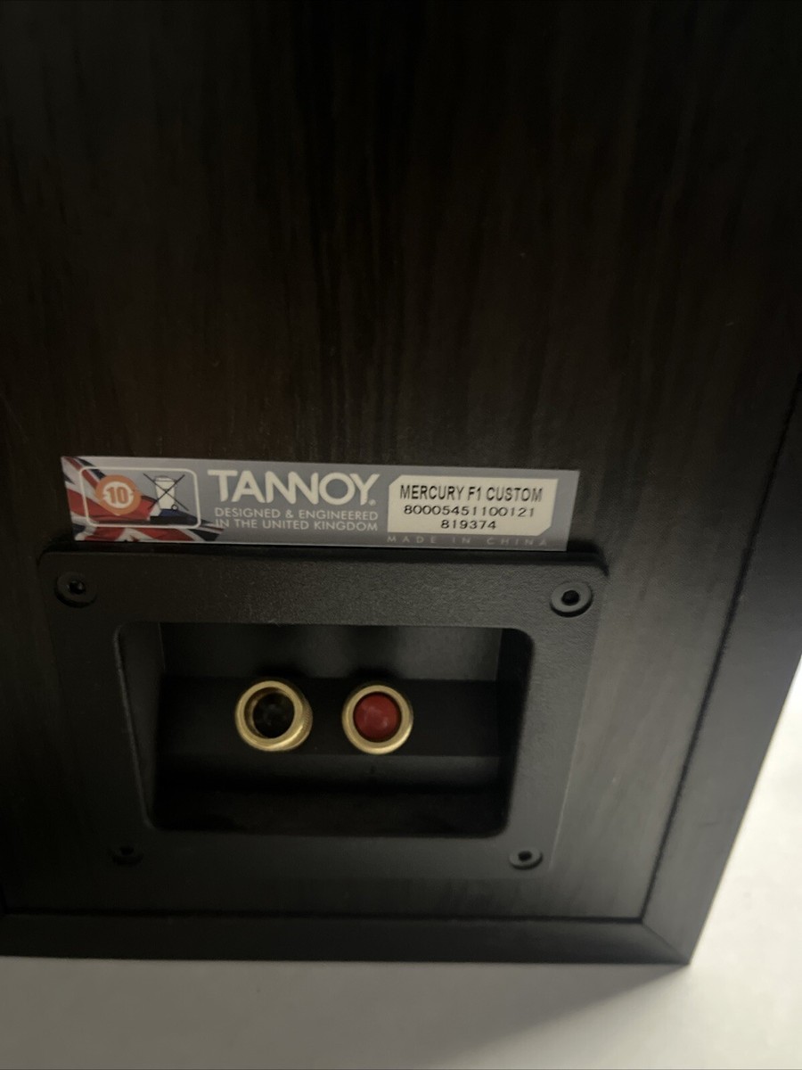 Tannoy Mercury F1 Limited Edition Custom Bookshelf Speakers Pair