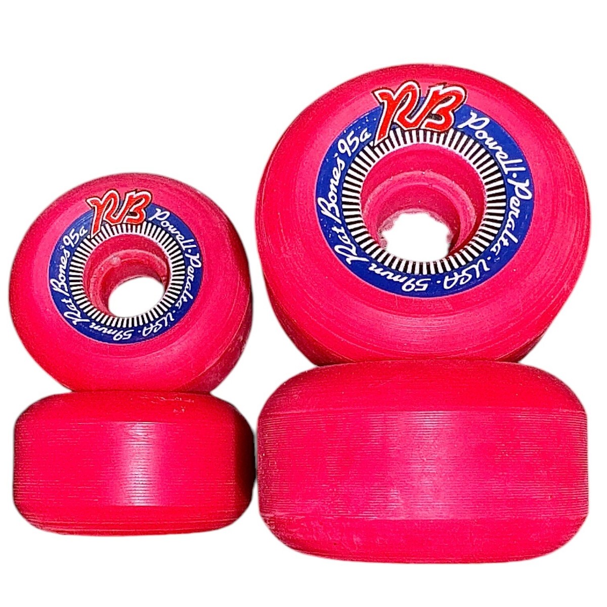 POWELL PERALTA RAT-BONES 85A イエロー 1 Vintage Powell Bones