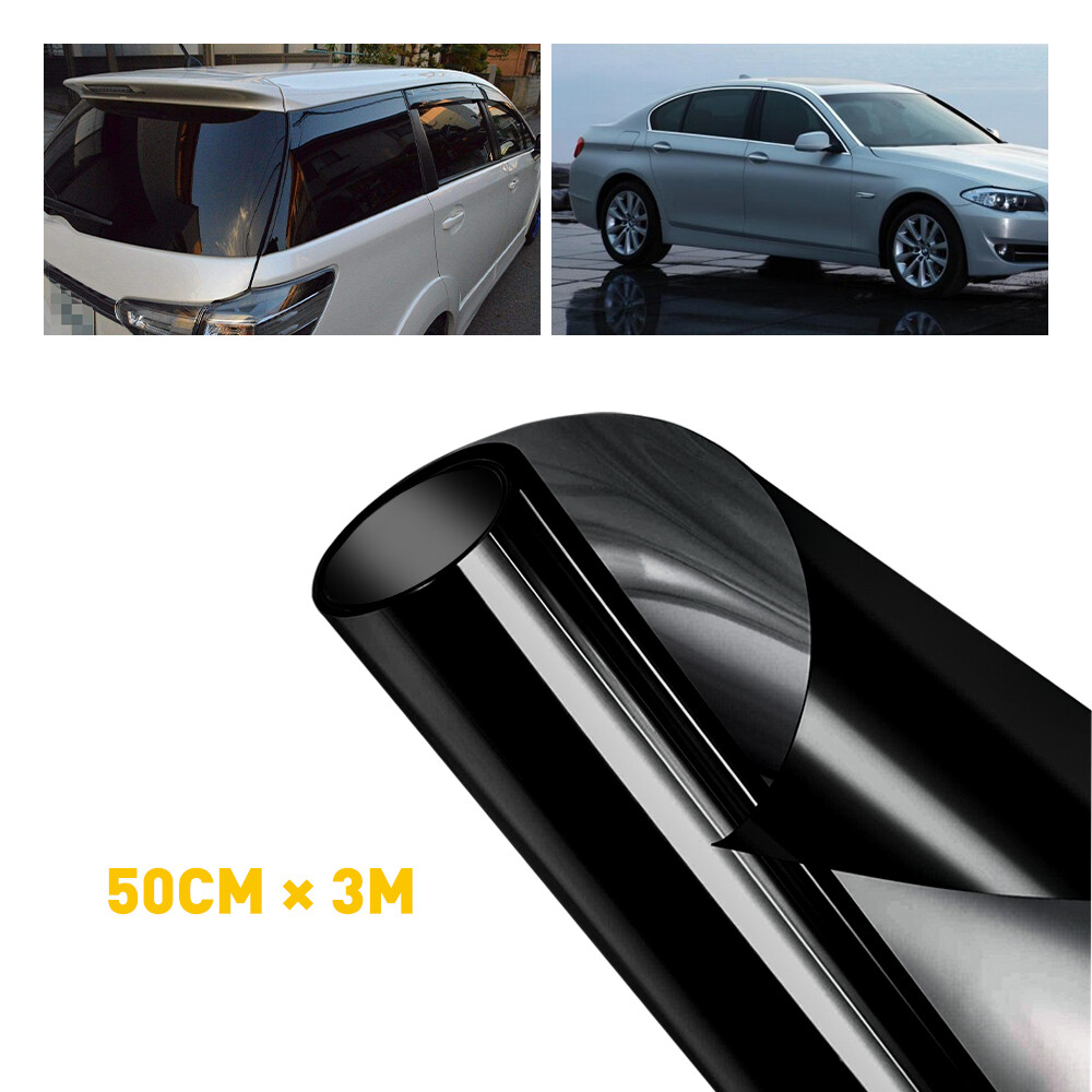 10ft Roll Blackout Window Tint Film 5% VLT 20