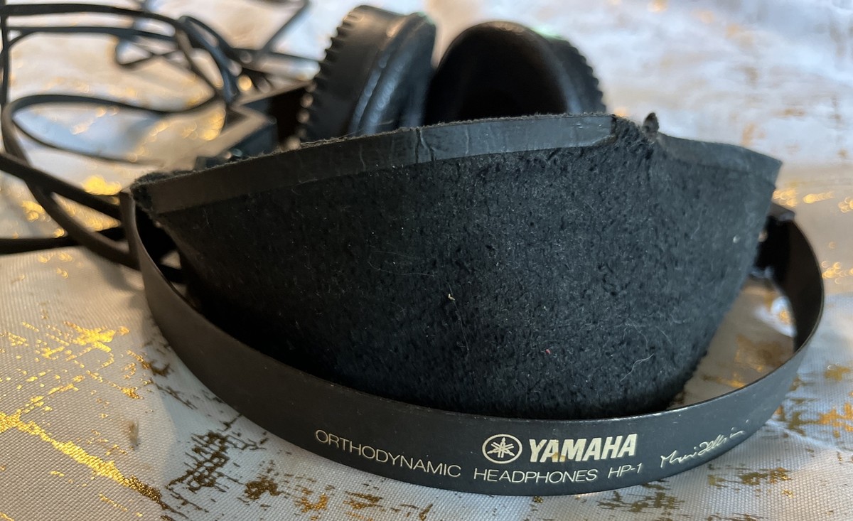 Yamaha Orthodynamic HP-1 Stereo Headphones Mario Bellini