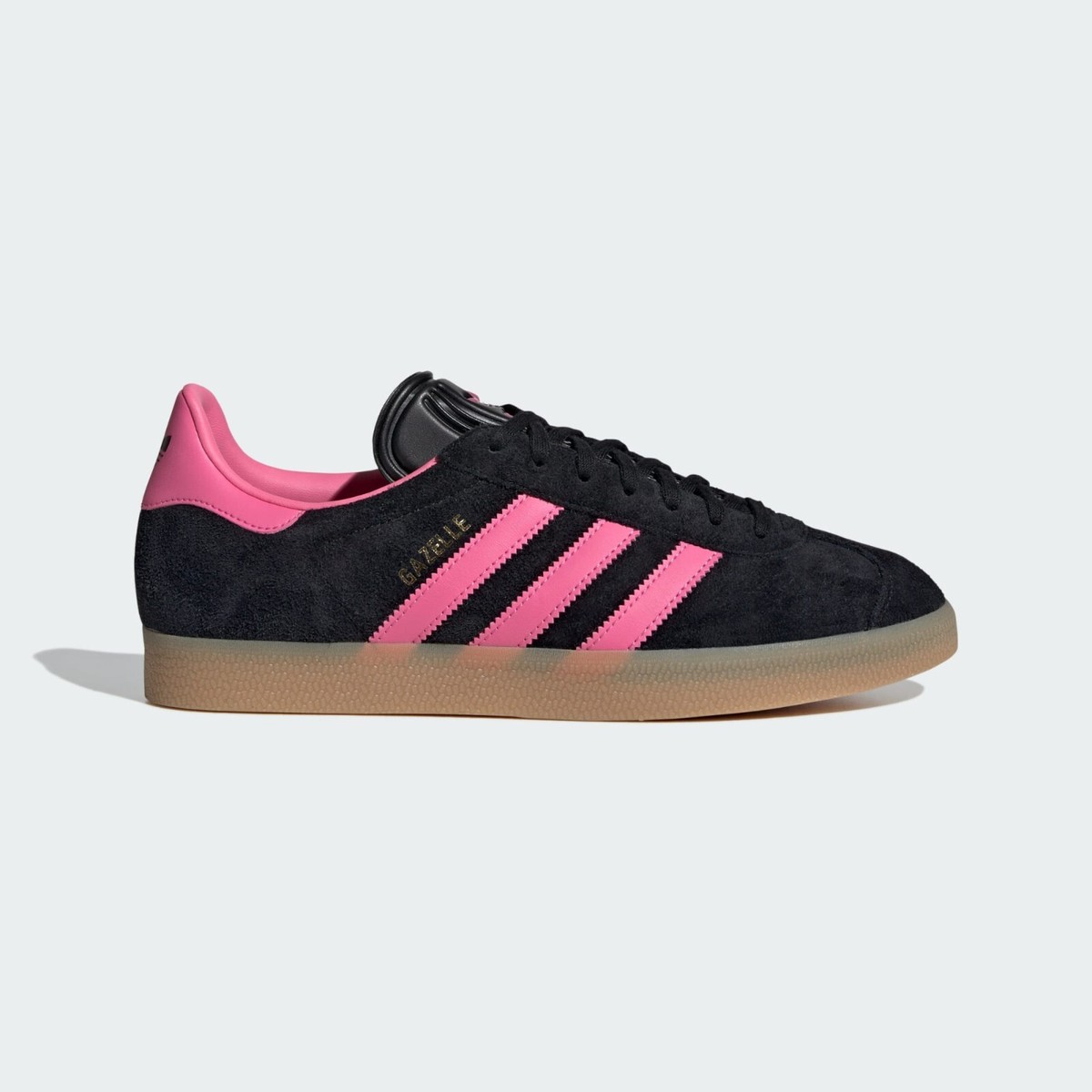 Adidas Gazelle Sneakers Original Shoes Core Black/Semi Solar Pink