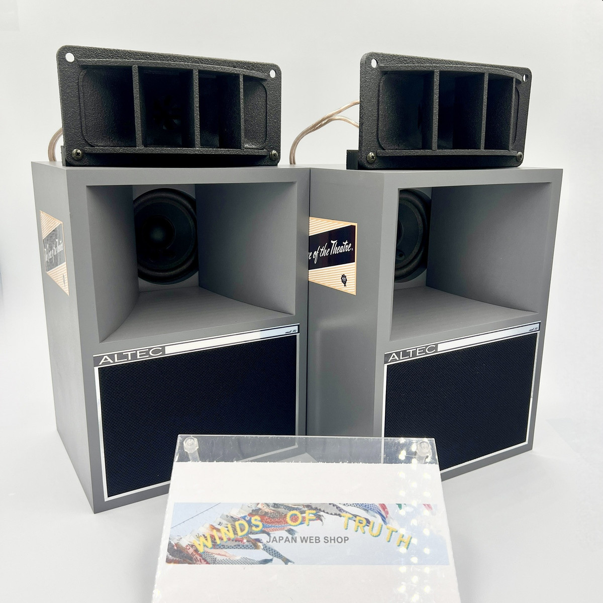 Altec Small A7 Speaker Full Range + Horn Tweeter Self-Made Vintage