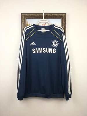 Vintage Adidas Chelsea Sweatshirt Soccer Jacket Crewneck Mens