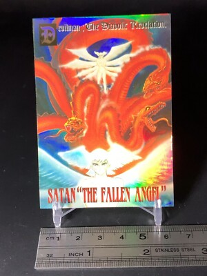 Fallen Angel Devilman H-07 Go Nagai Holo Prism Card Amada 1997