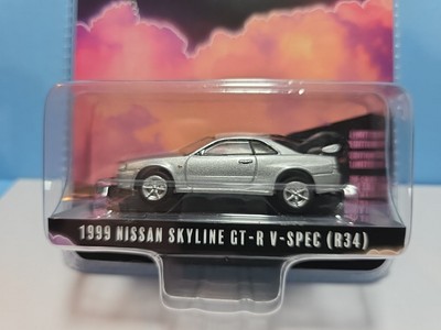 Greenlight 1999 Nissan Skyline Gt-R V-Spec (R34) Silver NEW 2025