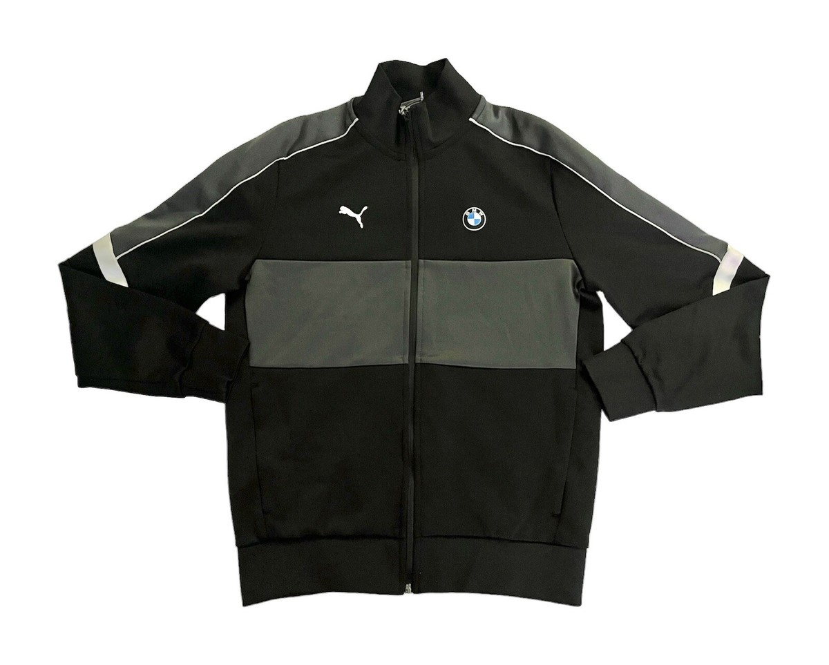 Puma BMW Motorsport Men's Track Jacket Small 577784-01 Black MMS