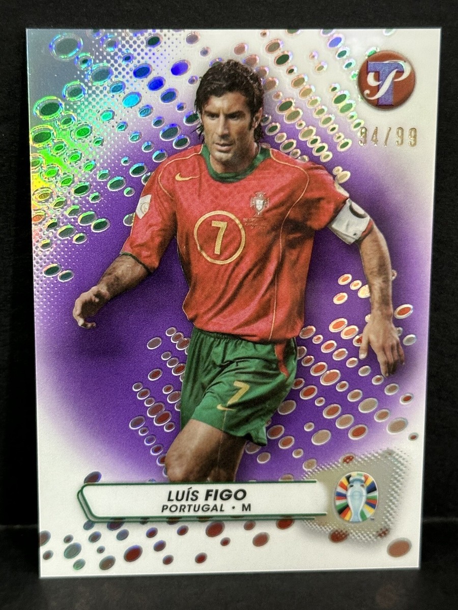 2023 Topps Pristine Road To Euro 2024 Portugal Legend Luis Figo
