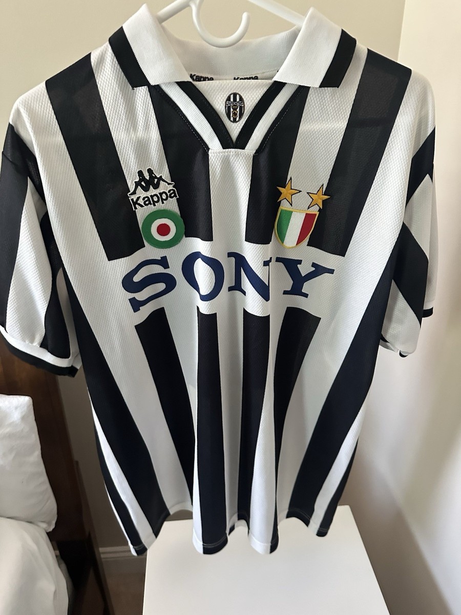 Juventus 95/96 Home Kit Size Large Zidane Used | eBay