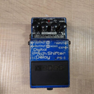 BOSS PS-3 Digital Pitch Shifter Delay Guitar Effects Pedal AH13442