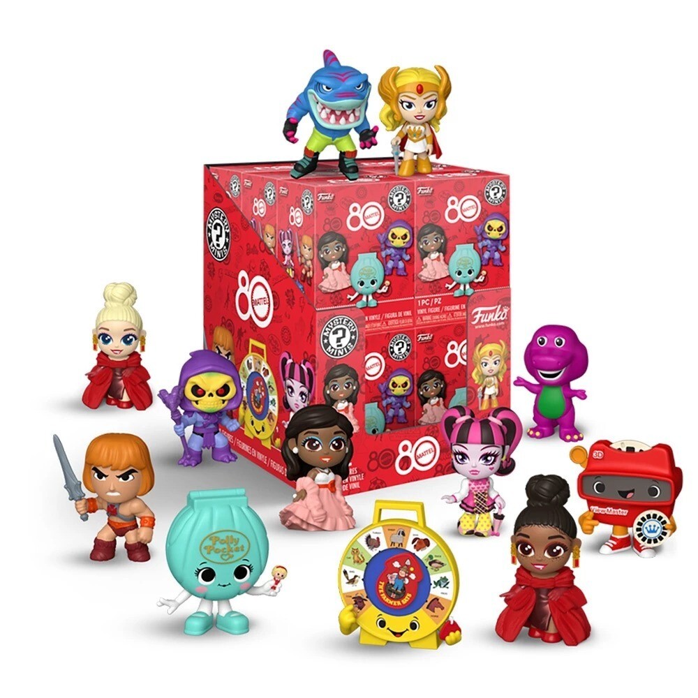 FUNKO POP MATTEL 80TH ANNIVERSARY MYSTERY MINIS RANDOM OF 1
