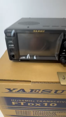 Yaesu FTDX10 100W Monitoring Equipment 100V JP w/NTI-200 Step-Up