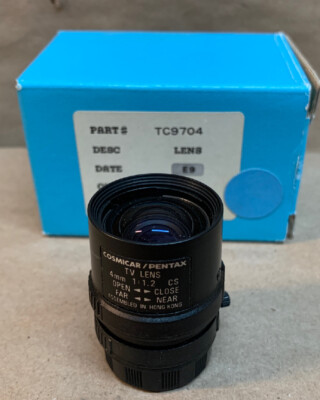 MR-PEN03 PENTAX製TVレンズ 4mm 11.2 TS412A