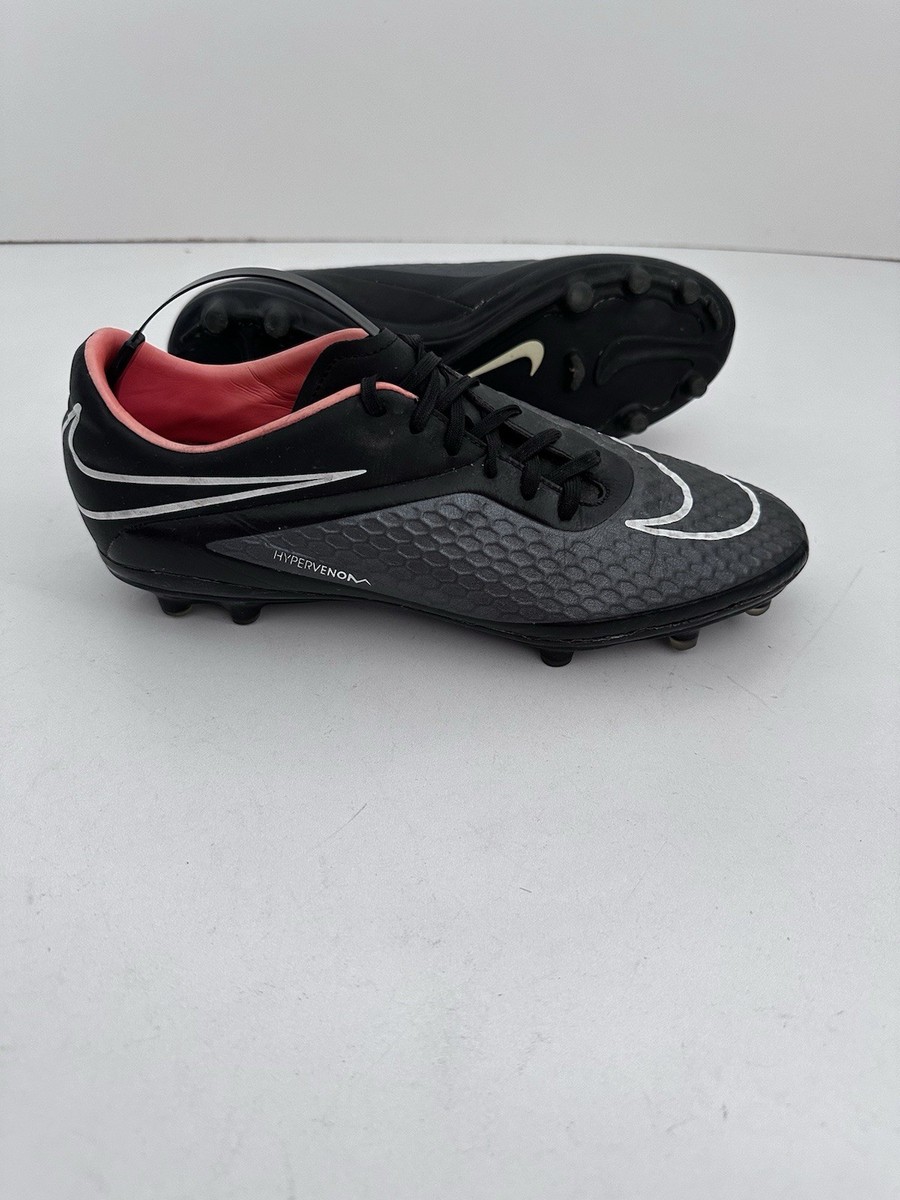 Nike Hypervenom Phelon FG Black Soccer Cleats Football Boots US9