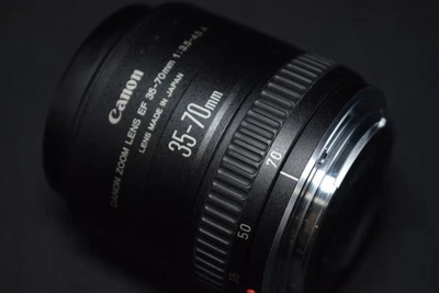 Canon EF Camera Lenses 35-70mm Focal f/3.5-4.5 Maximum Aperture