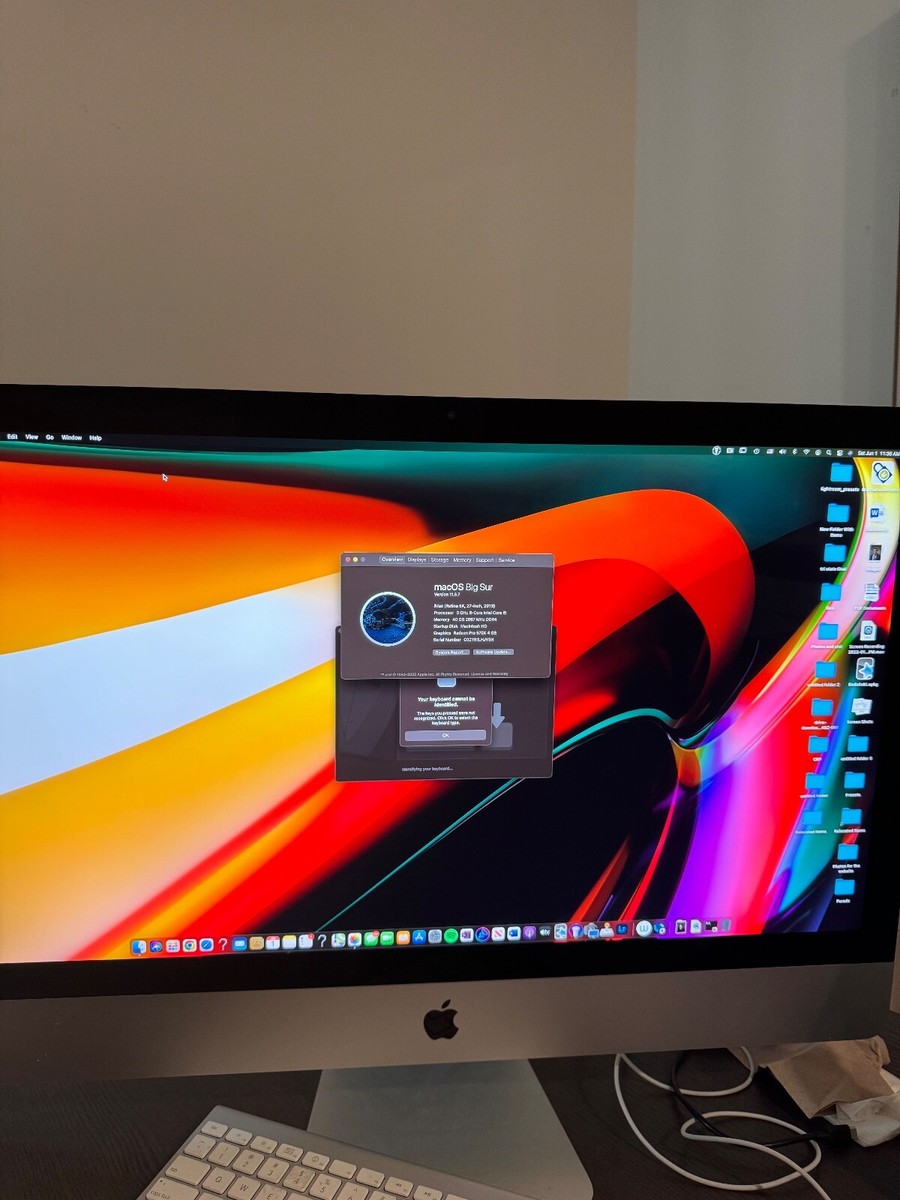 apple imac 27 retina 5k 2019 i9 40gb Ram | eBay