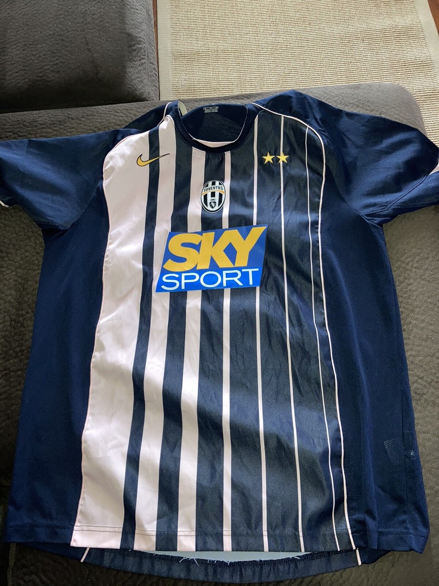Nike Juventus FC 04/05 Away Serie-A Player Soccer Jersey XL | eBay