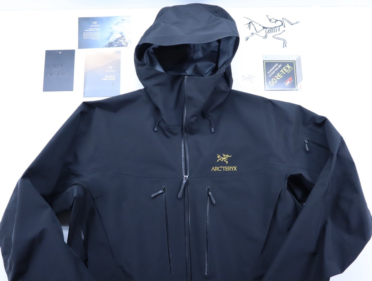 Arcteryx Alpha SV 24k Black Jacket XL RECCO TRIED ON ONCE! BOUGHT