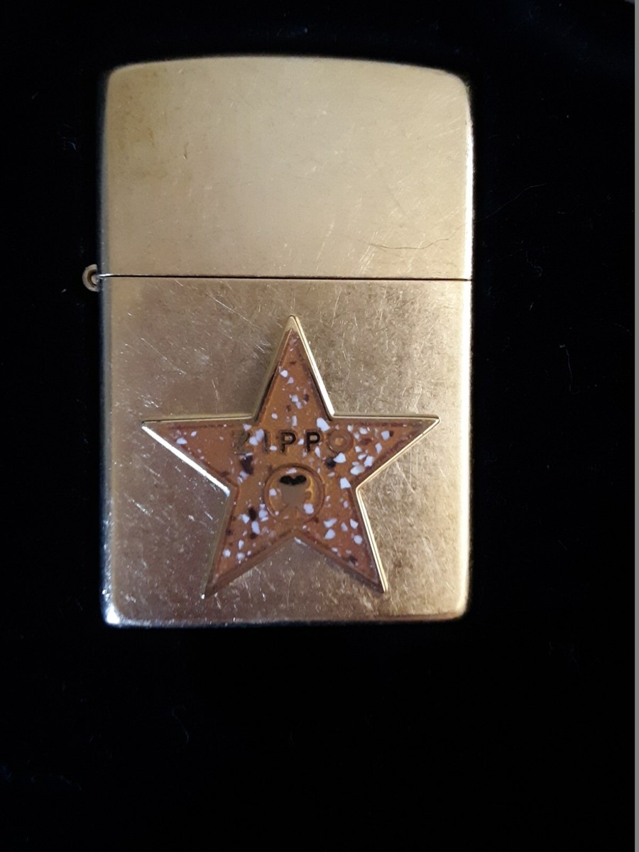ZIPPO Hollywood's Leading Light Collectible Star Tin Complete w