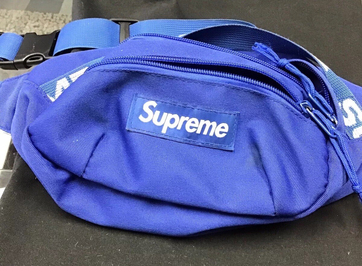 Supreme Waist Bag (SS18) Royal Blue | eBay