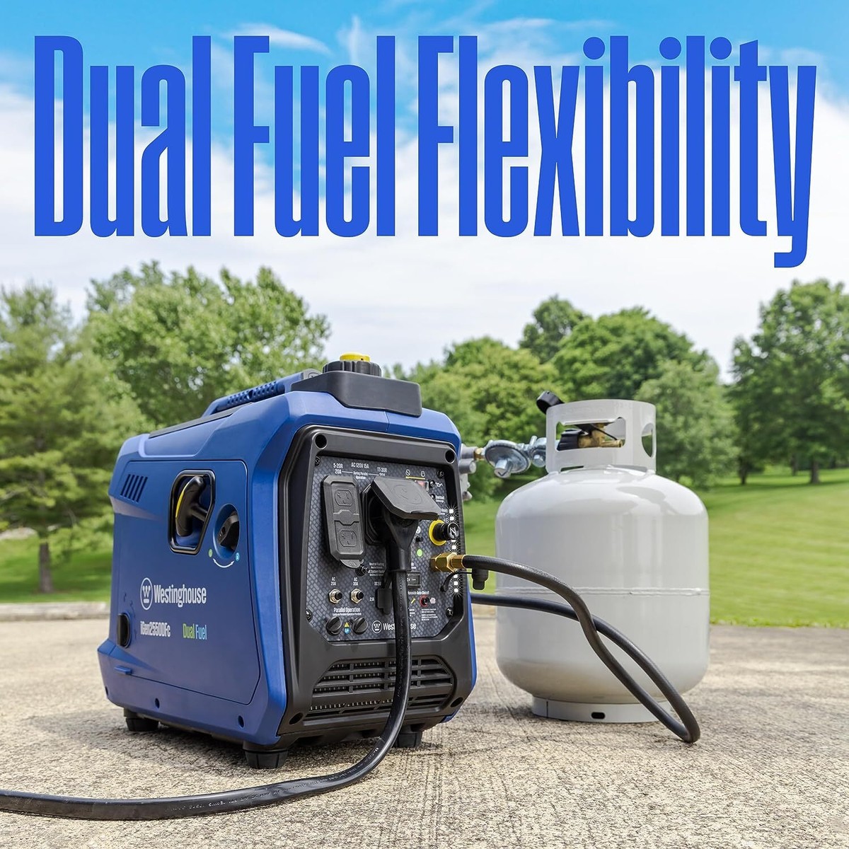 Westinghouse 2550-W Super Quiet Portable Dual Fuel Inverter