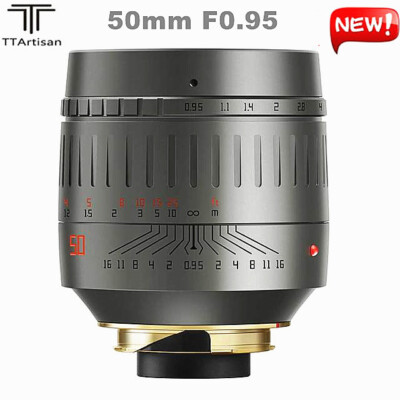 TTArtisan 50mm F0.95 MF Full frame Large Aperture Lens for Leica M