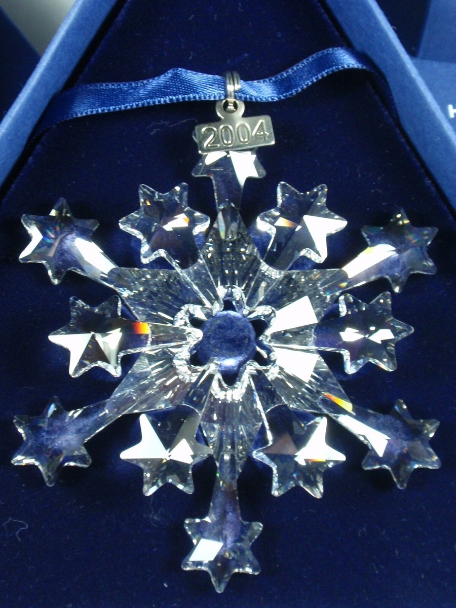 SWAROVSKI CHRISTMAS ORNAMENT 2004 MIB #631562 | eBay