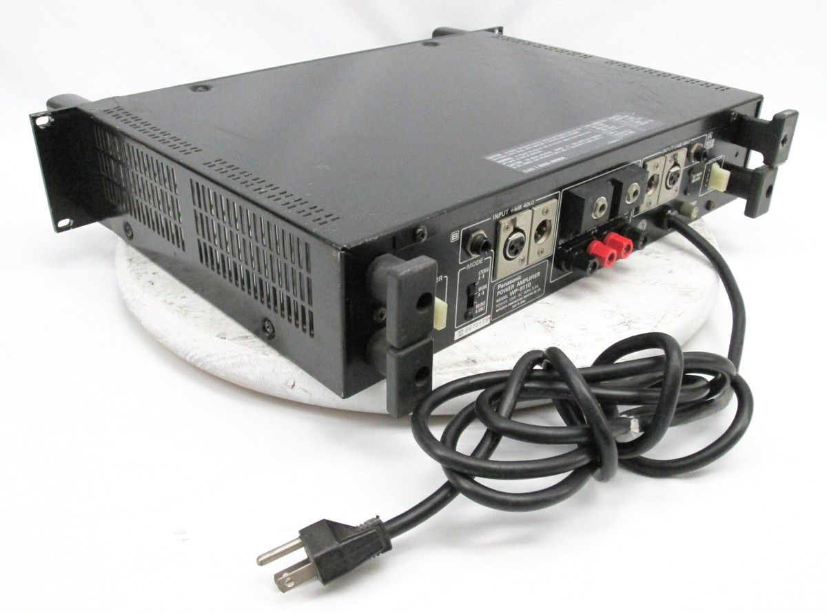 RAMSA Panasonic WP-9110 Dual Channel Power Amplifier 2-Ch | eBay