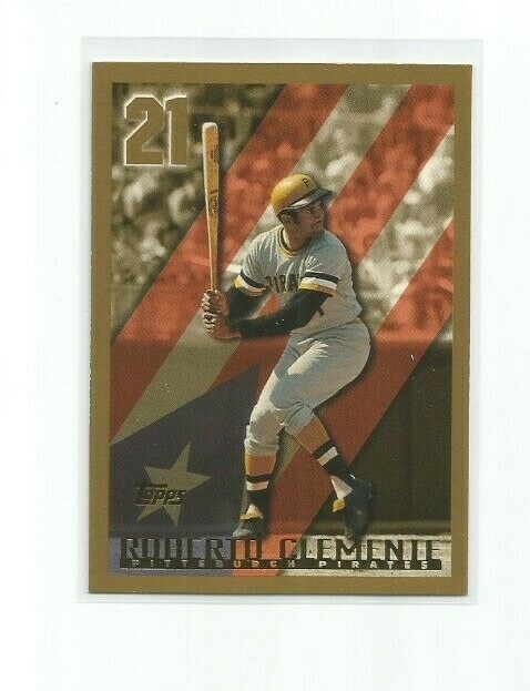 ROBERTO CLEMENTE (Pittsburgh Pirates) 1997 TOPPS #21 BASEBALL CARD